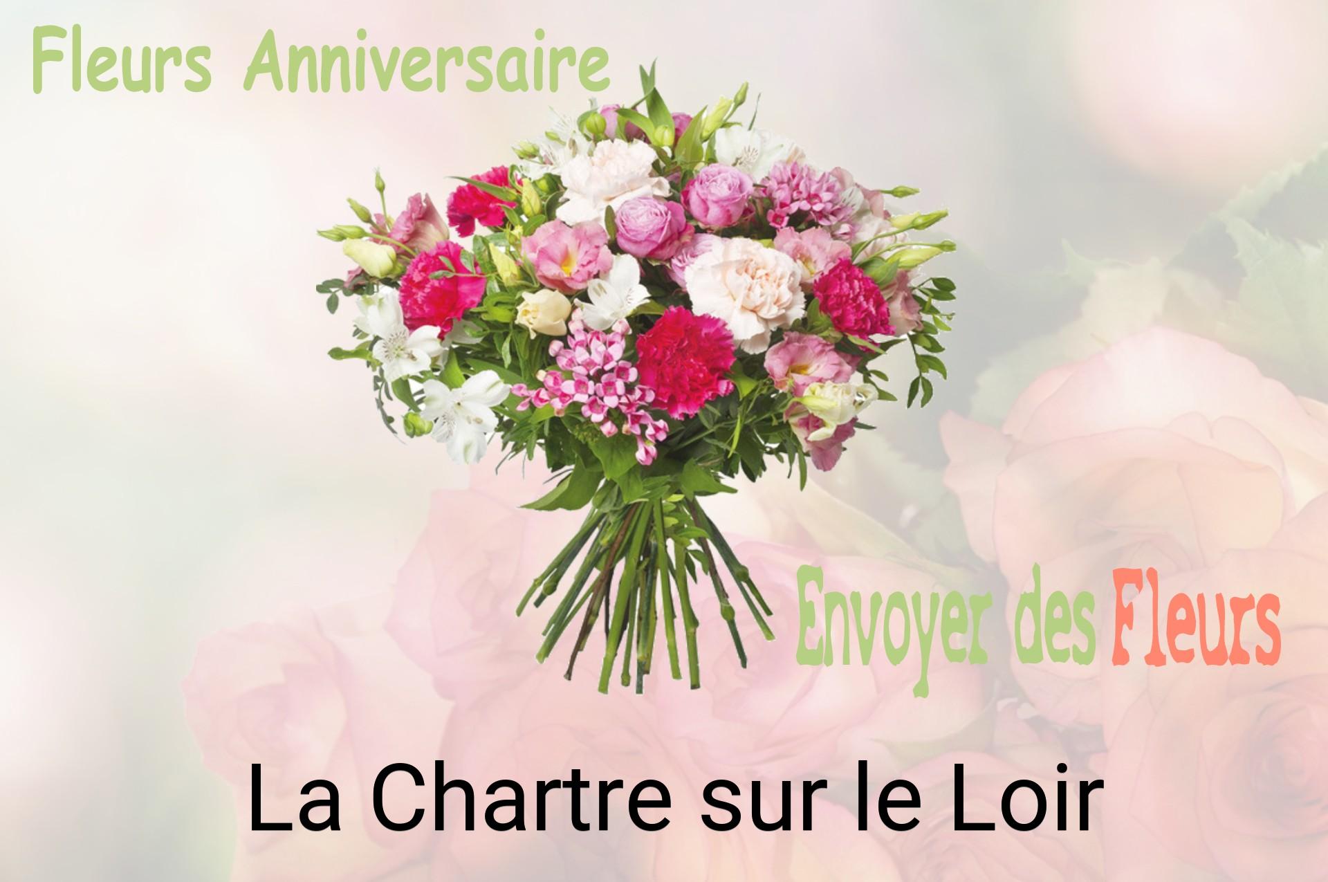 Bouquet de fleurs d’anniversaire livré à La Chartre-sur-le-Loir