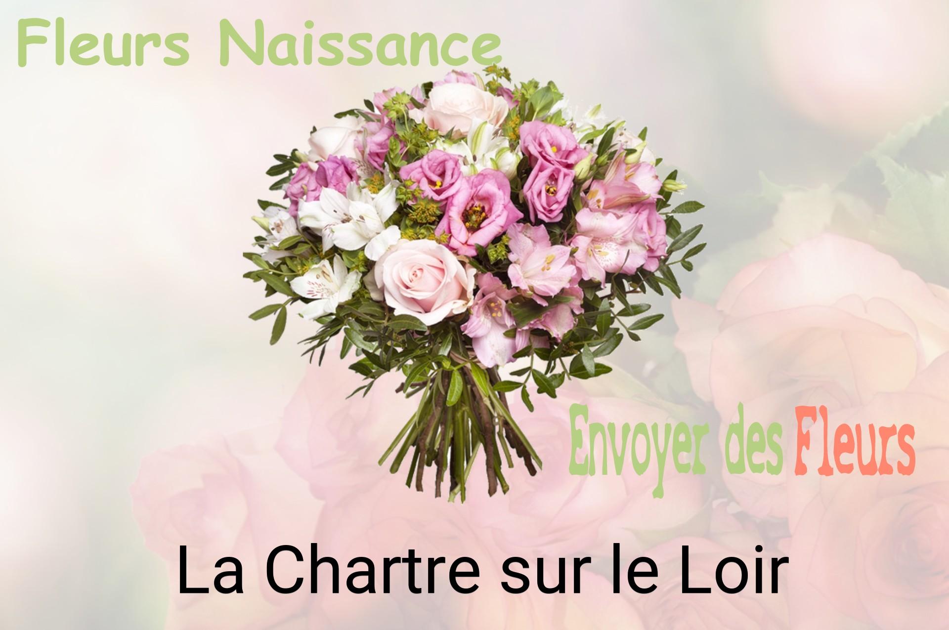 Bouquet de fleurs de naissance livré à La Chartre-sur-le-Loir